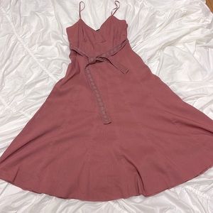 Elie Tahari dusty rose dress